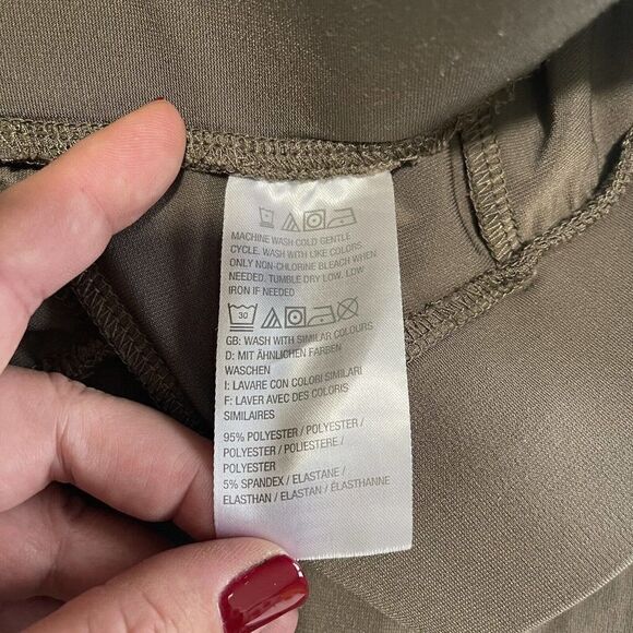 Lisa Rinna size XS Run Big pull on hi rise cuffed joggers hand pockets NWOT - Picture 5 of 5